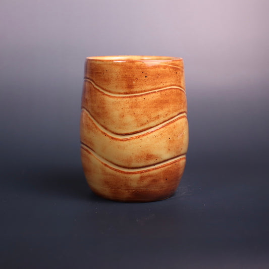 Toasted Brown Textured Cup