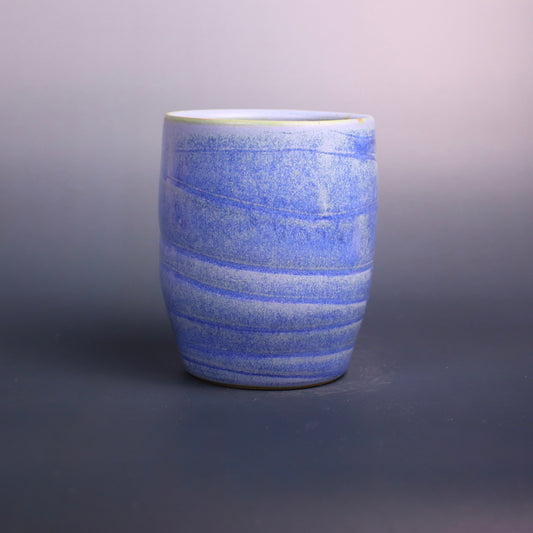 Blue Textured Cup