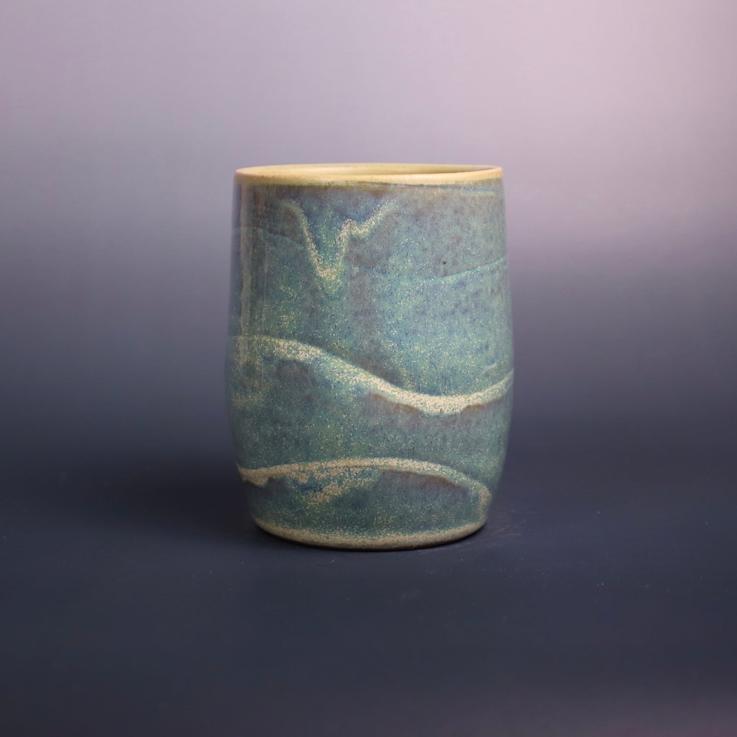 Green Textured Cup