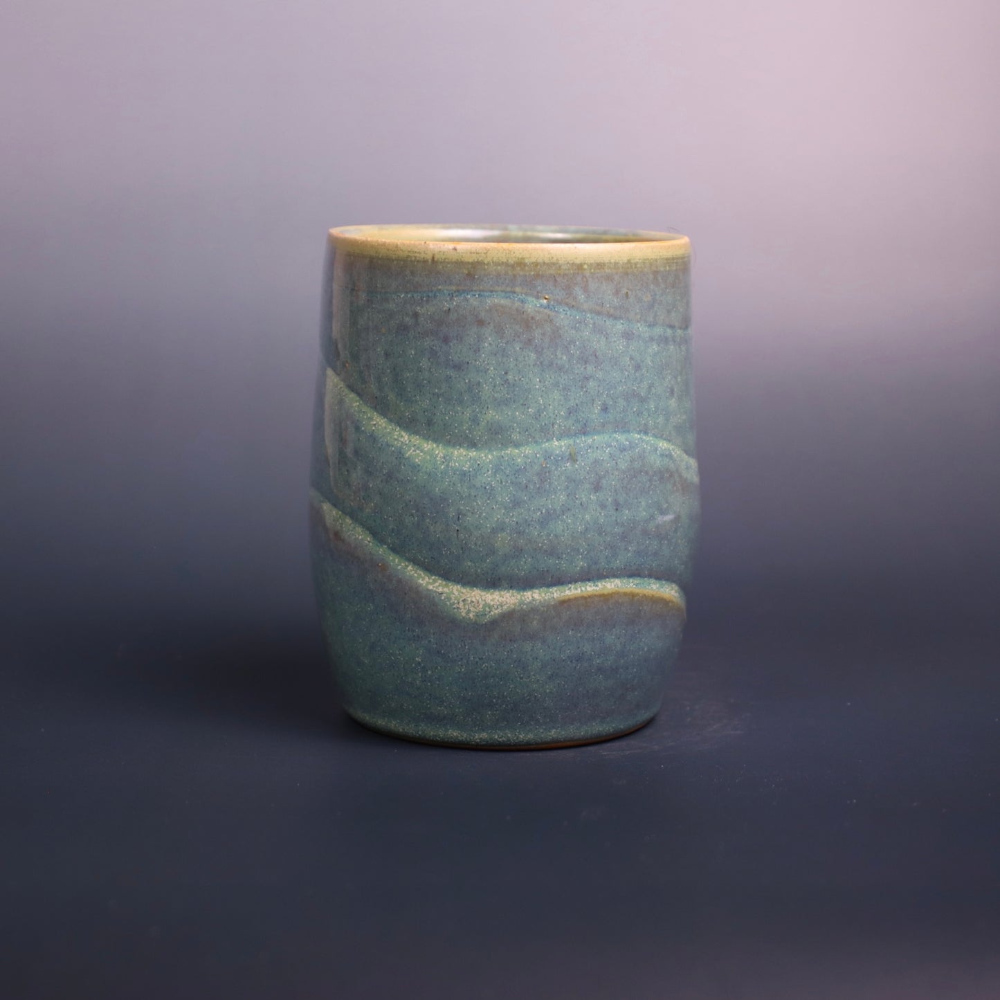 Green Textured Cup