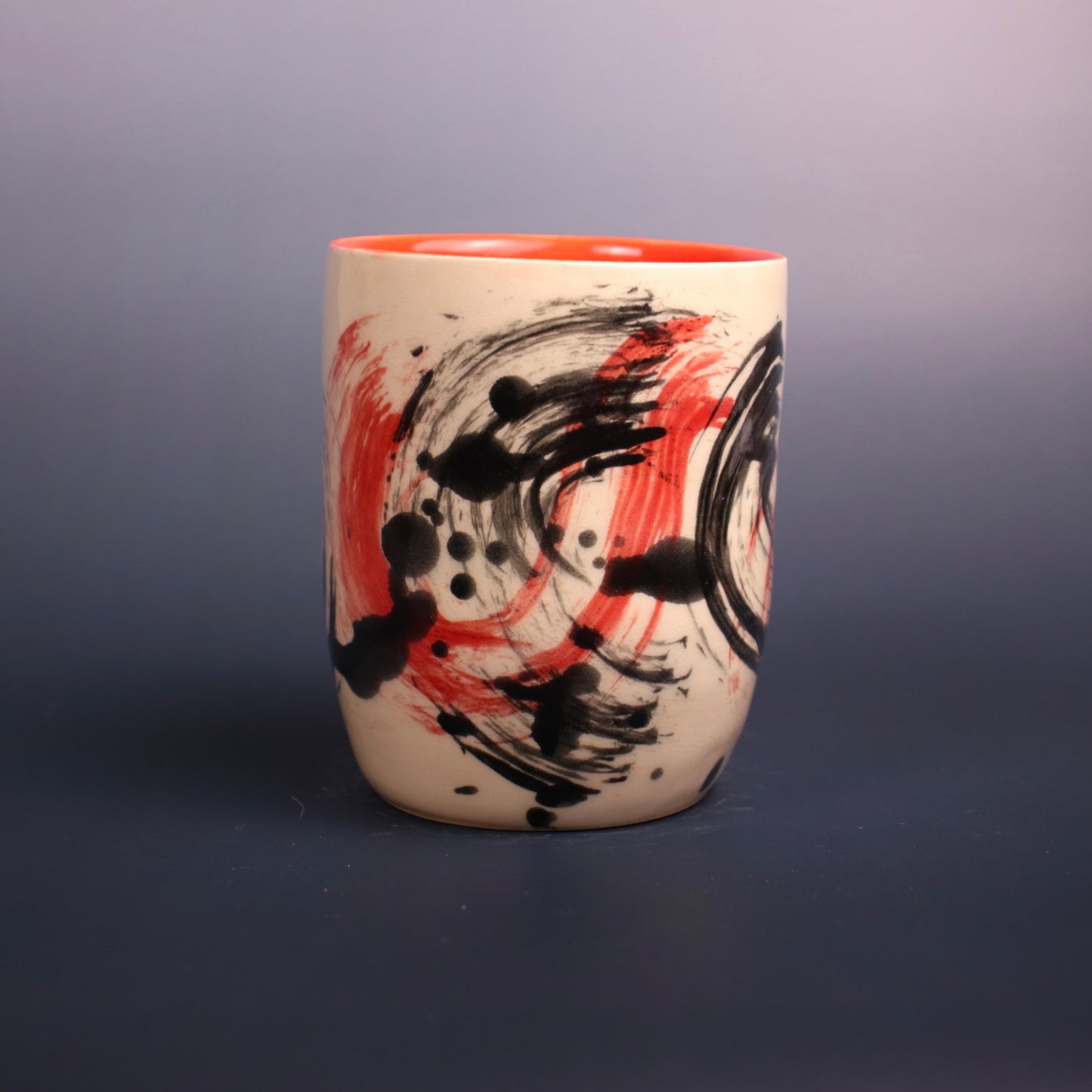 Red Abstract Cup 2