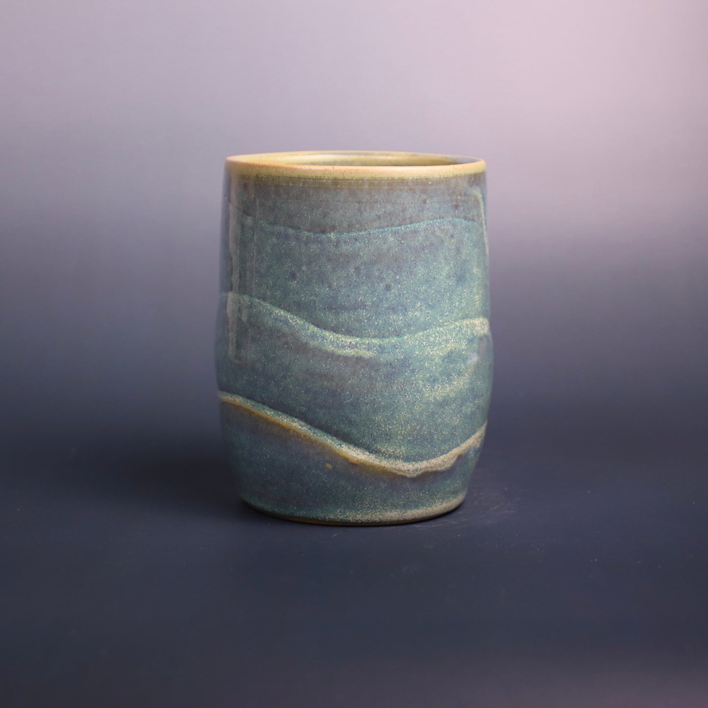 Green Textured Cup