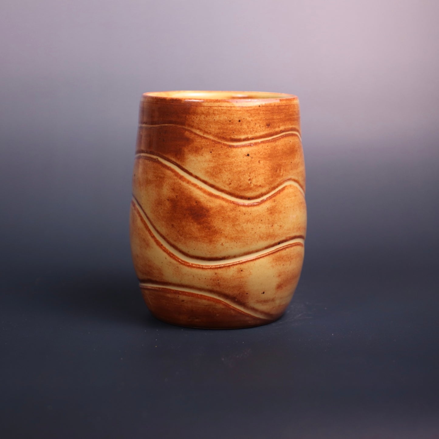 Toasted Brown Textured Cup