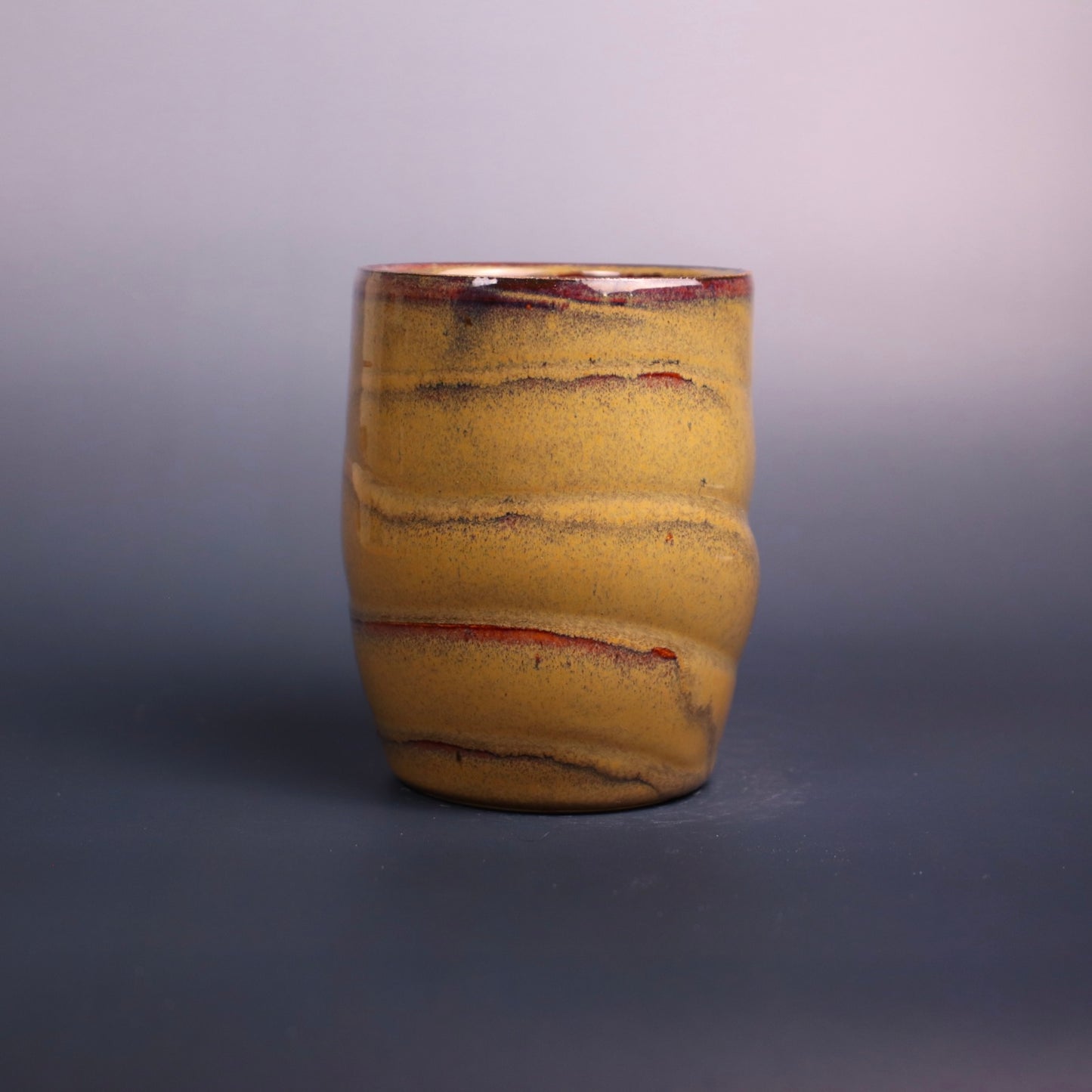 Tiger's Eye Textured Cup