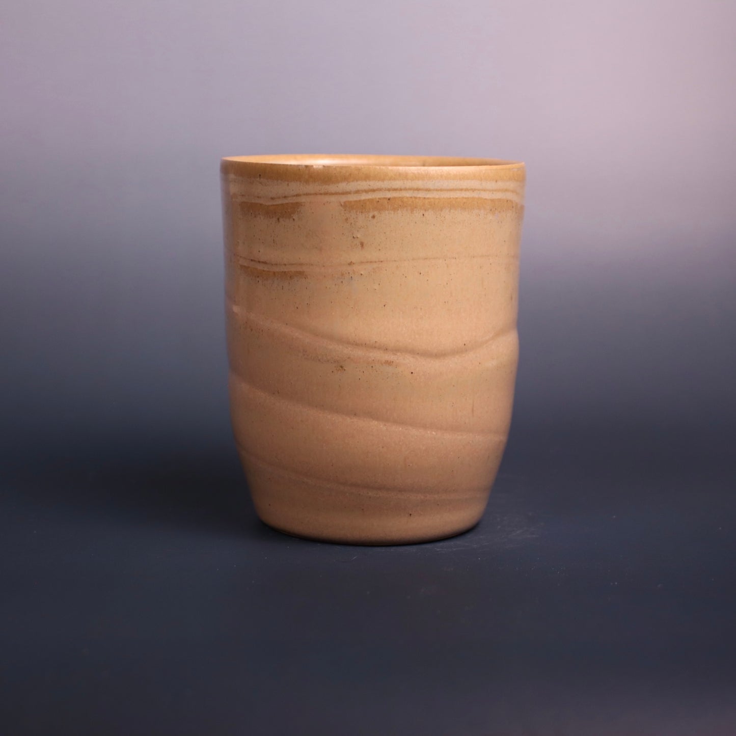 Taupe Textured Cup