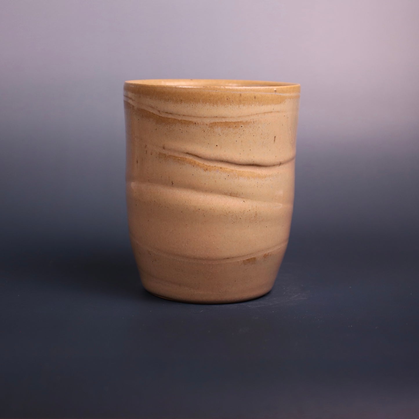 Taupe Textured Cup