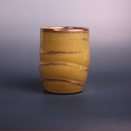 Tiger's Eye Textured Cup