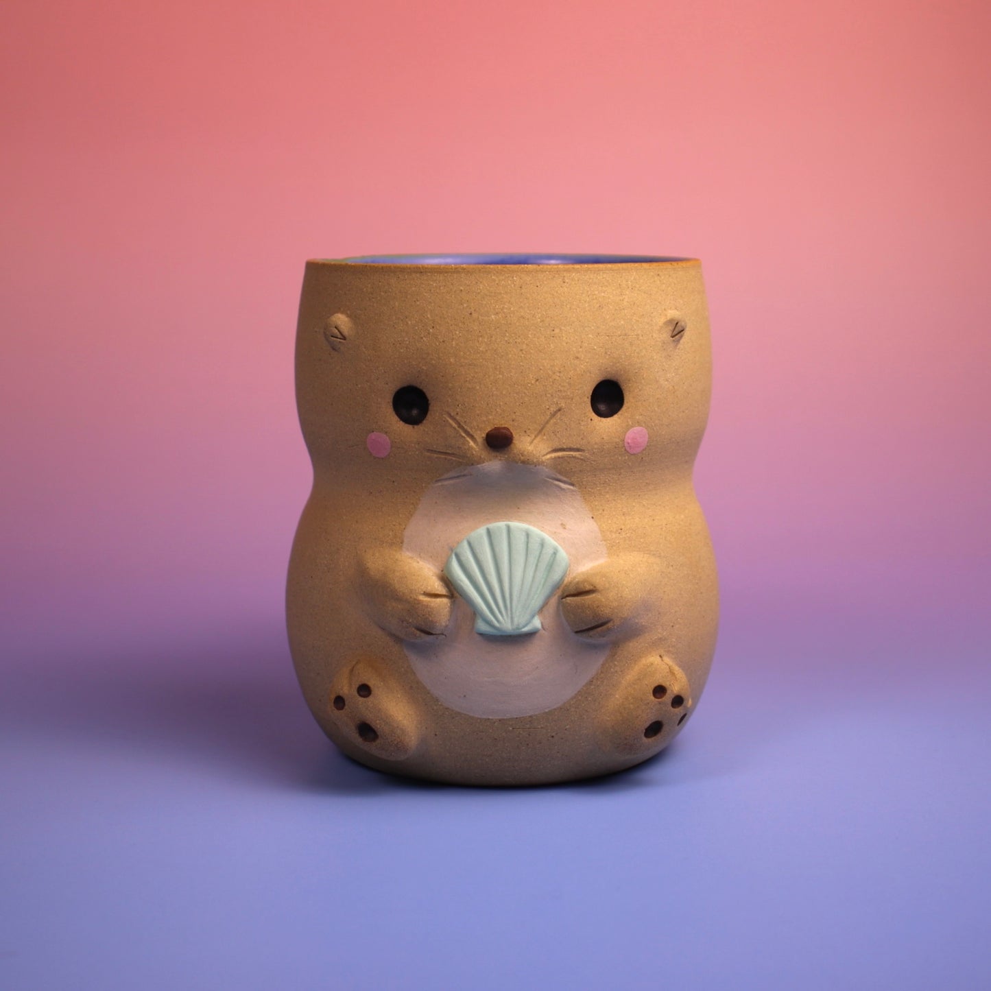 Otter Mug - Seafoam Shell