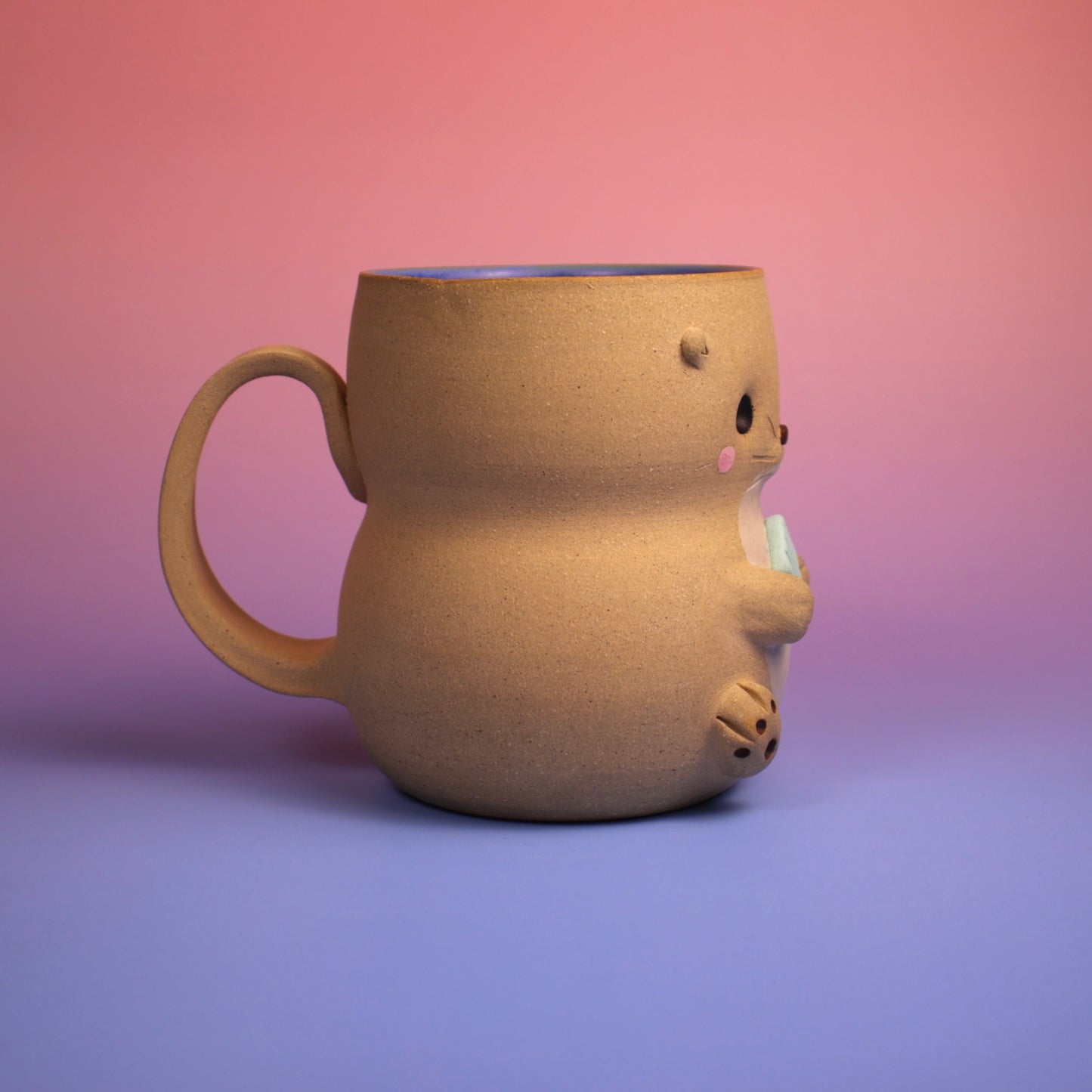 Otter Mug - Seafoam Shell